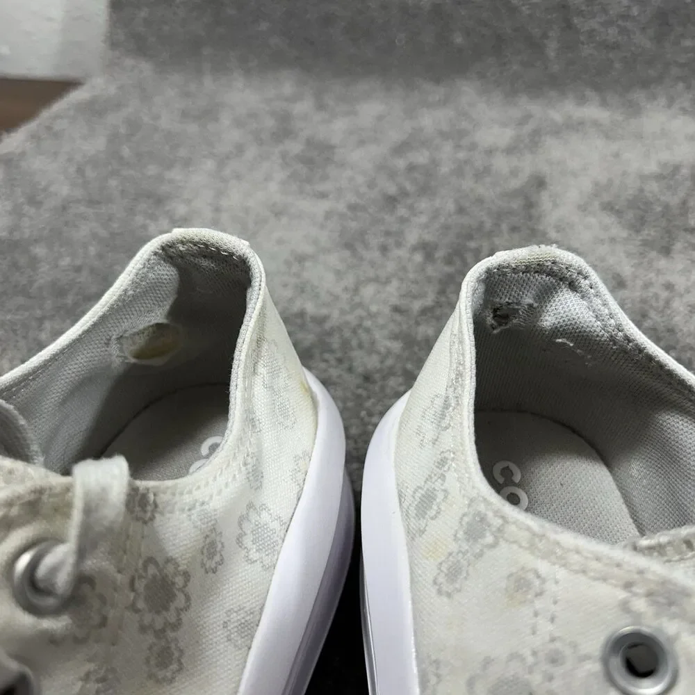 Converse CTAS Move OX A00841C Women's Size 9 Tonal Floral Platform Shoes Used - Picture 12 of 13